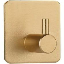 Microcase Yapışkanlı Metal Banyo Mutfak Eşya Havlu Vb. Ürün Askılığı  -AL4619 1 Adet