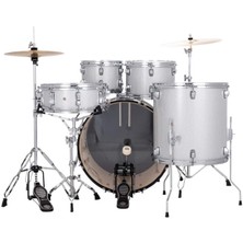 Ludwig Accent Fuse Silver Sparkle Akustik Davul Seti