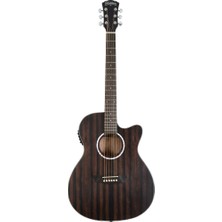 Washburn Dfeace Deep Forest Ebony Ace Elektro Akustik Gitar