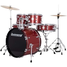 Ludwig Accent Fuse Red Sparkle Akustik Davul Seti