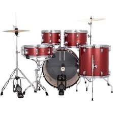 Ludwig Accent Fuse Red Sparkle Akustik Davul Seti