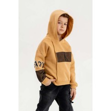 Gold Class Kidswear Kapüşonlu Ribanalı Pamuk Erkek Çocuk Sweatshirt