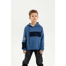 Gold Class Kidswear Kapüşonlu Ribanalı  Pamuk Erkek Çocuk Sweatshirt