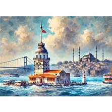 1000 Parça Puzzle - Kız Kulesi (Maiden's Tower)