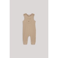 Nebbati Basic Erkek Bebek Bej Tulum