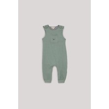 Nebbati Basic Erkek Bebek Yeşil Tulum