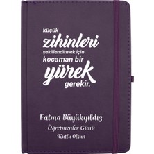 Giftcrea Kişiye Özel Defter , Öğretmenler Günü ve Özel Günler Için Hediye Defter  , Özelleştirilebilir Defter