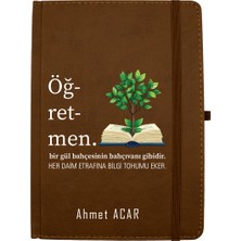 Giftcrea Kişiye Özel Defter , Öğretmenler Günü ve Özel Günler Için Hediye Defter  , Özelleştirilebilir Defter