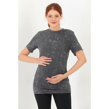 Hamile Esnek Pamuklu Yumuşak Kumaş Bluz