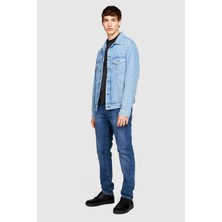 Stockholm Slim Fit Esnek Denim Pantolon Erkek Renkli Pantolon - 323A4MQBSE00C