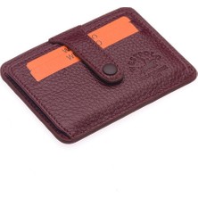 West Polo Deri Patlı Bol Kartlıklı Kağıt Para Bölmeli Unisex Kartlık Tr115
