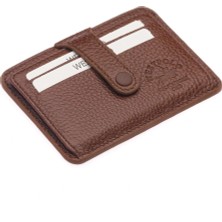 West Polo Deri Patlı Bol Kartlıklı Kağıt Para Bölmeli Unisex Kartlık Tr115