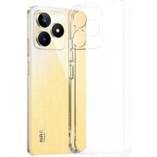 HappyCase Realme C53 Kılıf Lüx Şeffaf Silikon