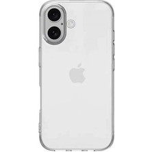 HappyCase iPhone 16 Plus Kılıf Lüx Şeffaf Silikon