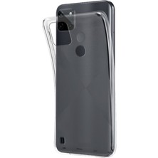 HappyCase Realme C25Y Kılıf Lüx Şeffaf Silikon