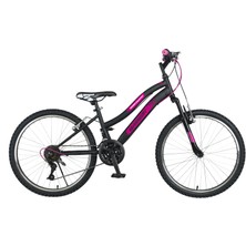 Trendbisiklet Everest Cross Lady 24 Jant Amortisörlü Bisiklet, 21 Vites Bisiklet, Cnc Alüminyum Jant, Boy 140 -160 Cm,