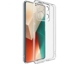 HappyCase Xiaomi Redmi Note 13 4g Kılıf Şeffaf Süper Silikon