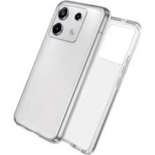 HappyCase Xiaomi Redmi Note 13 4g Kılıf Şeffaf Süper Silikon