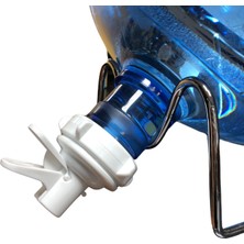 Pratik Su Sebili / Metal Stant + Musluk / Standart Damacana Uyumlu / Sızdırmaz Su Valfi
