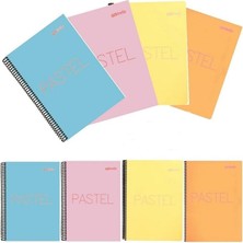 Umur Mynote Pastel Defter A4 120 Yp 4 Kareli Set