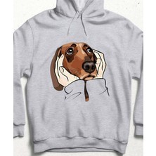 Hena Pati Sever Tasarım Sweatshirt Beyaz