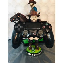 Green RDR Joystick Tutucu Stand & MORGAN FİGÜR