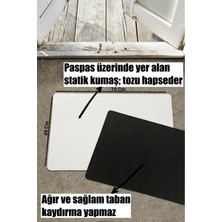 Karmat Papatya, Çilek Deseni, Kapı Önü Paspası , Dijital Baskı Paspas