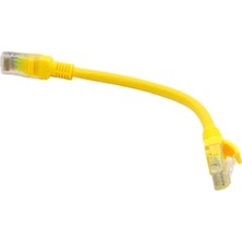 Netlink 0,20 mt Lszh Cat6 Utp Patch Cord Yellow (10'LU PAKET)