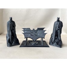 Batman Batarang Set - Figür Büst Koleksiyon Hediye Hobi