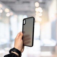 Haktan Kılıf Xiaomi Redmi 9A Arkası Buzlu Şeffaf Hassas Düğme Kamera Çıkıntılı Sert Mat Perfect