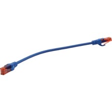 Digitus Patch Cord Utp Cat6 0.25 mt Blue (10'lu Paket)