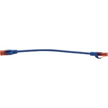 Digitus Patch Cord Utp Cat6 0.25 mt Blue (10'lu Paket)