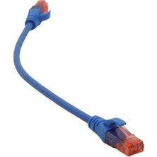 Digitus Patch Cord Utp Cat6 0.25 mt Blue (10'lu Paket)