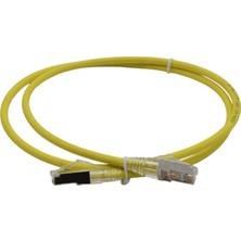 LEGRAND CAT6A S/FTP LSZH YELLOW 1 MT PATCH CORD(051551)