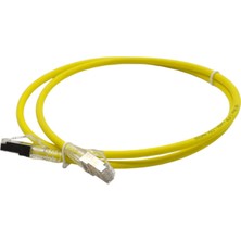 LEGRAND CAT6A S/FTP LSZH YELLOW 1 MT PATCH CORD(051551)