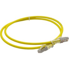 LEGRAND CAT6A S/FTP LSZH YELLOW 1 MT PATCH CORD(051551)