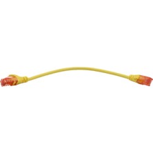 Digitus Patch Cord Utp Cat6 0.25 mt Yellow (10'lu Paket)