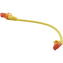 Digitus Patch Cord Utp Cat6 0.25 mt Yellow (10'lu Paket)