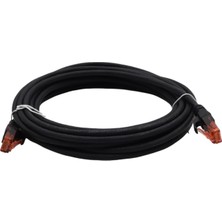 Dıgıtus DK-1617-050/BL 5 mt Siyah Cat6 Patch Cord