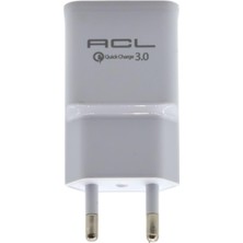 Acl Ac-2 USB Adaptör Seyahat Şarj Aleti 18W 3.1A
