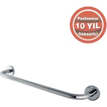 Çelik Banyo Paslanmaz Pirinç Dilek Uzun Havluluk 60 cm