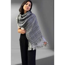 Uniquetrenders Kadın Çift Taraflı Düz Renk Yumuşak Dokulu Omuz Şalı Atkı  ( 70CM x 180CM )