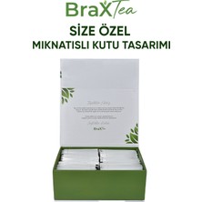 Brax Nar Ve Ahududu Aromalı Detox Çayı Spirulina Ve Mate Yaprağı içeren Toz Form Bitkisel Detox Çayı 30 Günlük