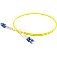 Fiber Patch Cord Lc-Lc Sm Duplex 9/125 1 mt