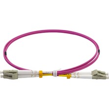 Fiber Patch Cord Lc-Lc mm Duplex 50/125 Om4 1 mt