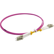 Fiber Patch Cord Lc-Lc mm Duplex 50/125 Om4 1 mt