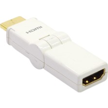 HDMI A Erkek - HDMI A Dişi Açılı Bağlantı Adaptör