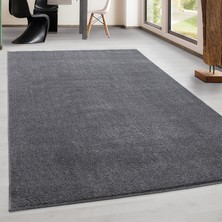 My Deco Carpet Modern Sade Kısa Havlı  Düz Renkli  Açık Gri Çocuk Odası Oturma Odası Salon Mutfak Koridor Halısı