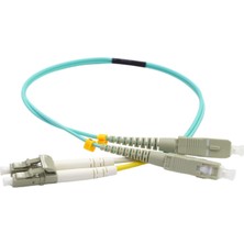 Fiber Patch Cord Sc-Lc mm Duplex 50/125 Om3 0.30 mt