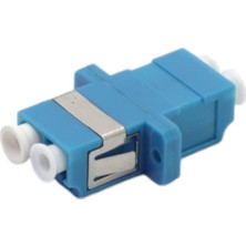 HCS Fiber Adaptör Lc Sm Duplex Blue